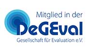 DeGEval-Logo Gesellschaft für Evaluation e.V.